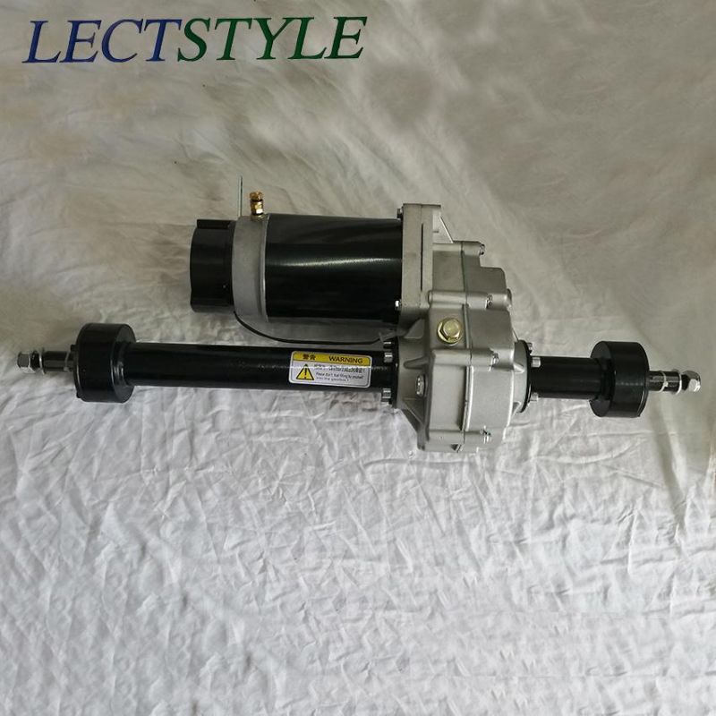 Electric Transaxle Rear Axle 36V 1500W on Electric Robot Mower or Trolley