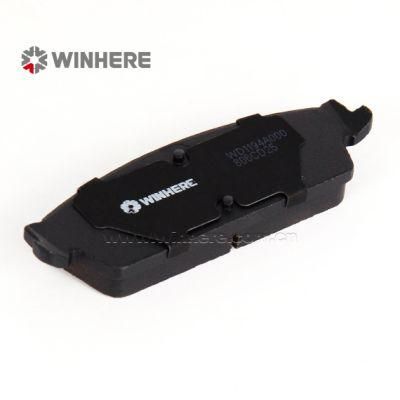 High Quality Semi-metallic Low-steel Ceramic Auto Spare Parts Brake Pad with ECE R90