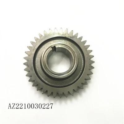 Original Sinotruk HOWO Truck Spare Parts Countershaft 3rd Gear Az2210030227 for All Sinotruk Heavy Truck