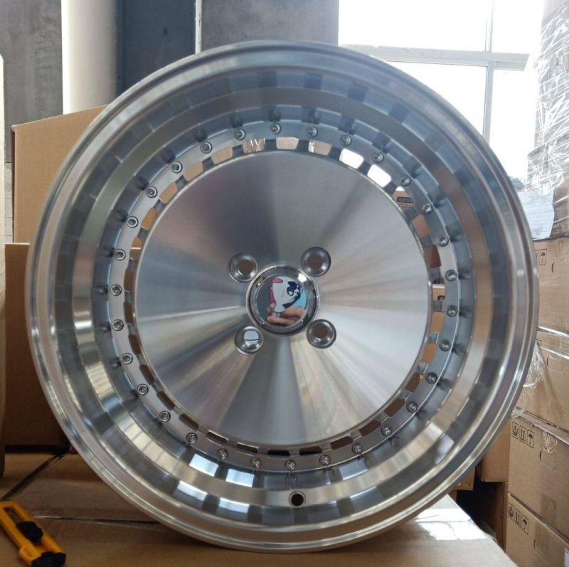 New Design High Quality 17 to 26 Inch Customized 2 Pieces Forged Split Wheel Deep Dish 5X112 5X114.3 5X130 Alloy Wheel