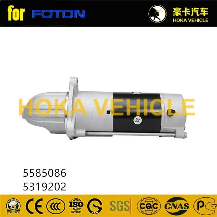 Original Heavy Duty Truck Parts Starter 5585086 for Foton Truck