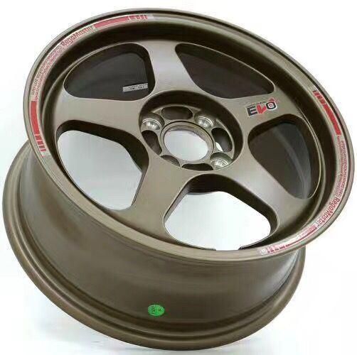 15inch Evo Bronze Color Alloy Wheels 8holes Sports Rims