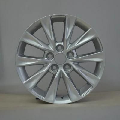 Hot Selling Silver Car Wheel Rim Black Machined Face 16/17/20 Inch Aluminum Alloy Wheels