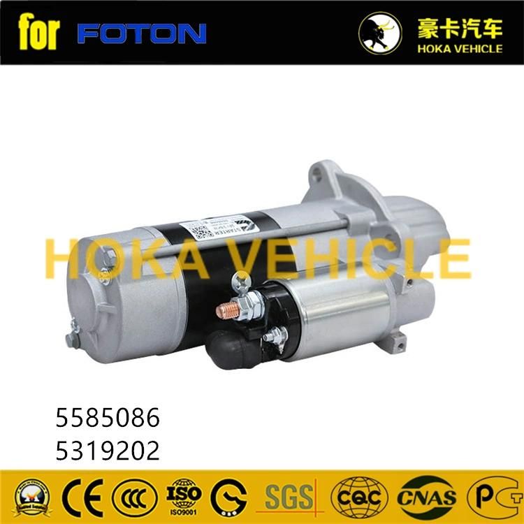 Original Heavy Duty Truck Parts Starter 5585086 for Foton Truck