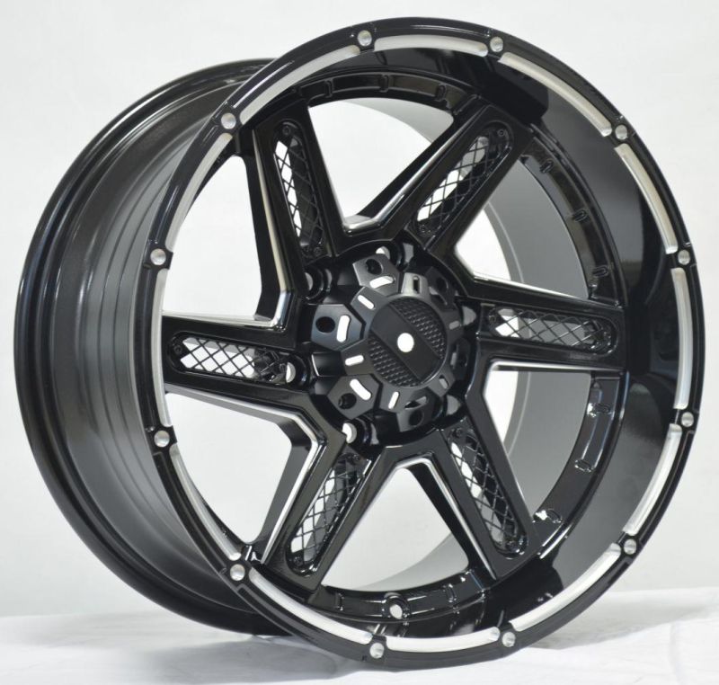J6039 Aluminium Alloy Car Wheel Rim Auto Aftermarket Wheel