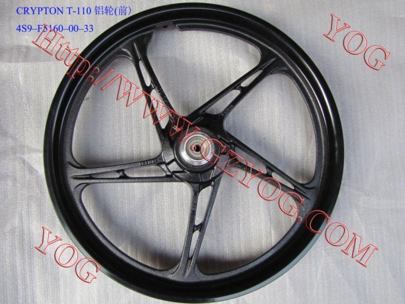 Motorcycle Parts Motorcycle Rear Alloy Wheel Rim Gn125/Wy125