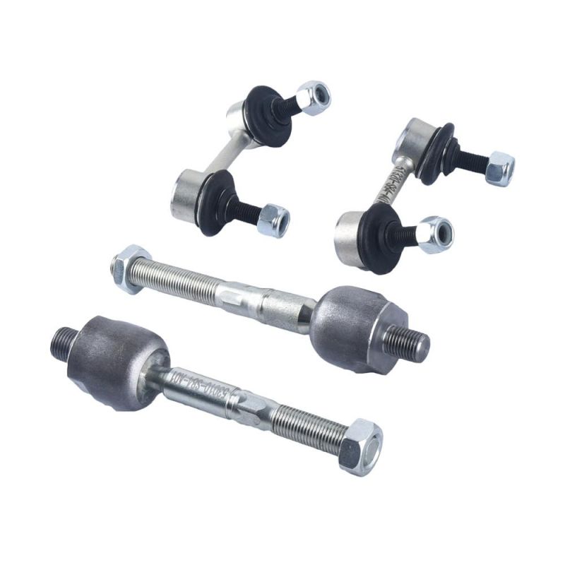 7 Pieces Set Suspension Kit Includes Front Tie Rod End, Front Steering Tie Rod End, Front Steering Tie Rod Front Sway Bar Link Front Upper Ball Joint for Honda