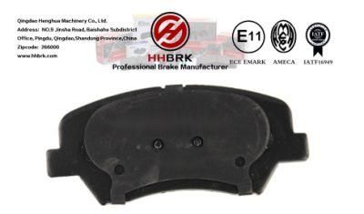 D1971auto Parts Ceramic Metallic Carbon Fiber Hot Selling High Quality Brake Pads, Low Wear, No Noise, Low Dust Long Life Hyundai