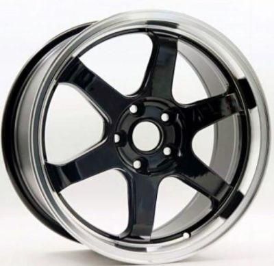 for Jdm Style Car Refit 6 Spoke New Aluminum Car Alloy Wheel 18X8 Inch 5X112