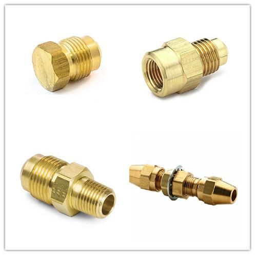 Brass Female Swivel Connector for Air Brake Hose Ends Fitting