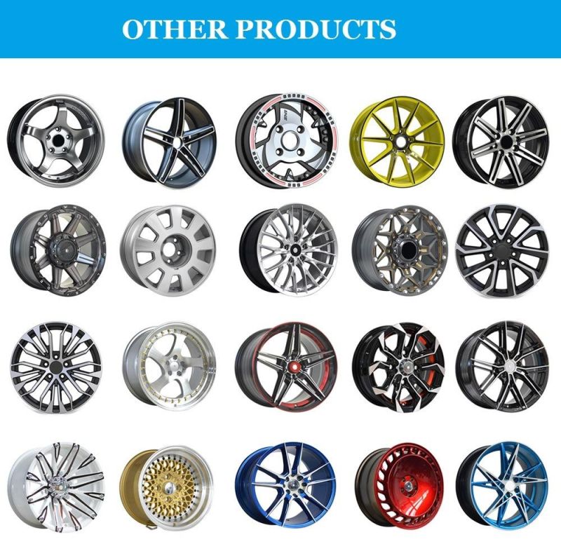 J5100 JXD Brand Auto Spare Parts Alloy Wheel Rim Aftermarket Car Wheel