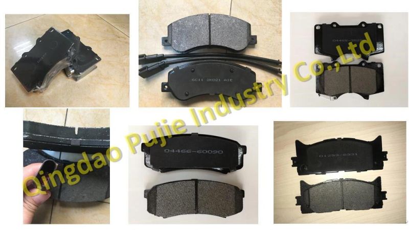 High Quality OEM 04465yzz51 Semi Metallic Toyota Car Brake Pads