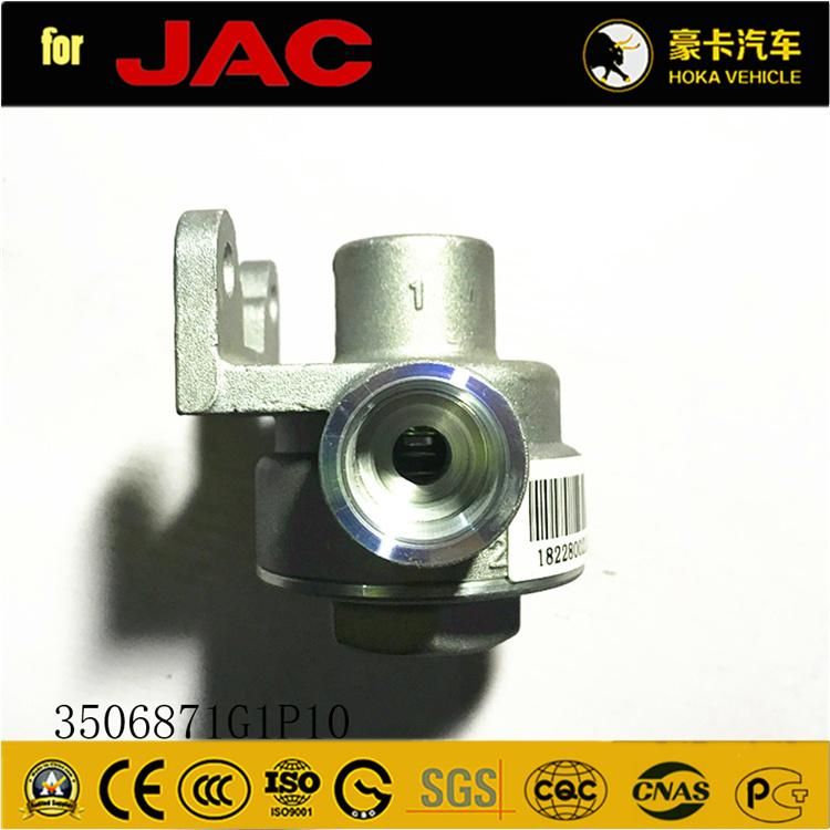 Original JAC Heavy Duty Truck Spare Parts Quick Release Valve 3506871g1p10