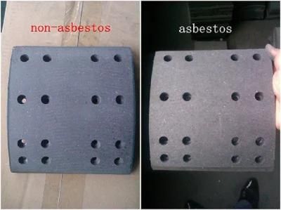 Wva No. 19037 High Quality Brake Lining for Heavy Truck