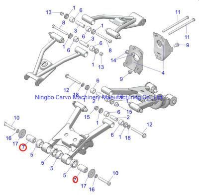 Polaris ATV Sportsman &amp; Hawkeye Pm 7/16 Carrier Brng-Bushing