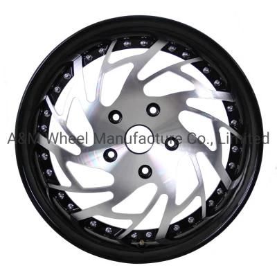 Am-AC-002 Carbon Fibre+ Aluminum Center 2 Piece Forged Car Wheel