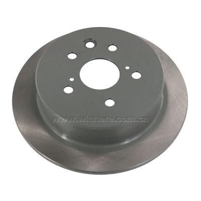 High Quality GG20 Painted/queit Auto Spare Parts Solid Brake Disc(Rotor) with ECE R90