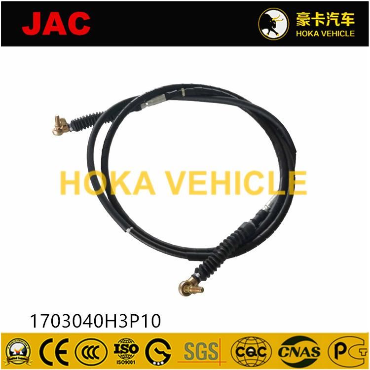 Original and High-Quality JAC Heavy Duty Truck Spare Parts at Selector Cable  1703040h3p10