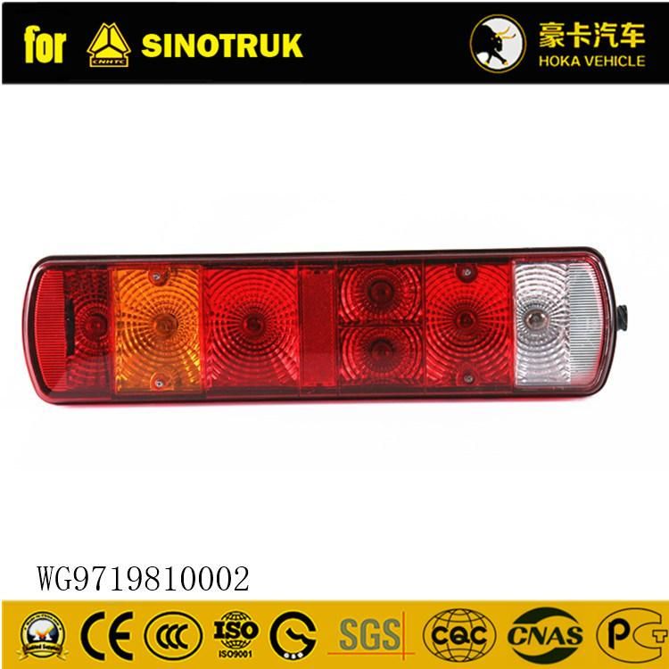 Original Sinotruk HOWO Truck Spare Parts Right Rear Combination Lamp Wg9719810002