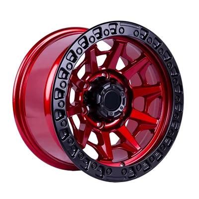 16 17 Inch 5/6X139.7 Alloy Wheel Casting Rim for SUV Car