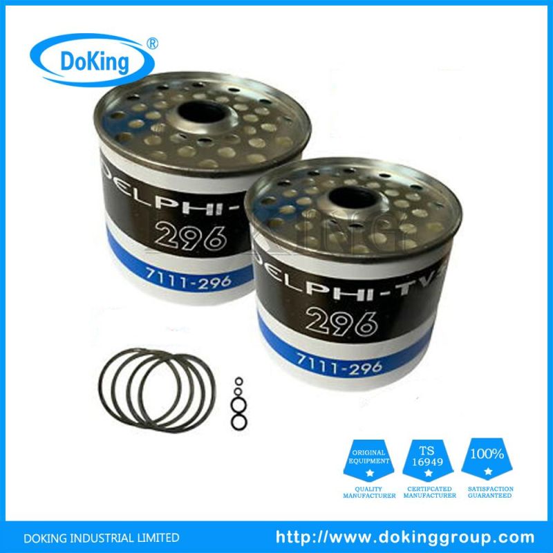 High Quality Auto Parts Fuel Filter 7111-296 for Vehicles