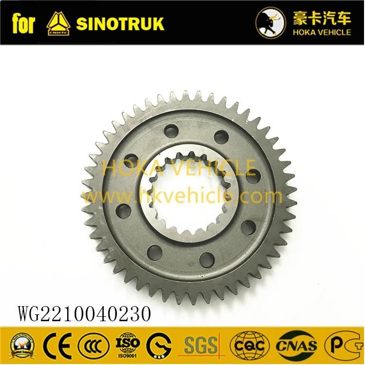 Original Sinotruk HOWO Truck Spare Parts Main Shaft 1st Gear Wg2210040230 for All Sinotruk Heavy Truck