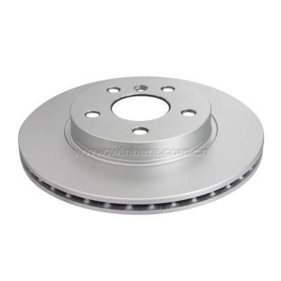 High Quality Painted/Coated Auto Spare Parts Ventilated Brake Disc(Rotor) with ECE R90