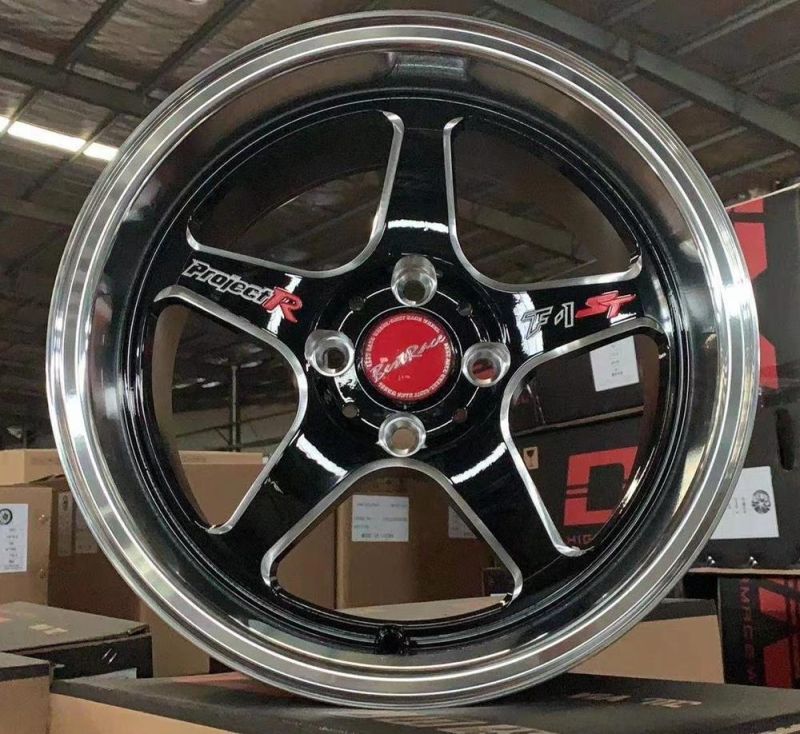 15 18 Inch 4X100 6X139.7 Deep Dish 5 Spokes Wheel for Sale in China