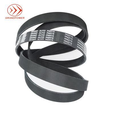 China Black Rubber Auto Spare Parts 6pk Pk Belts 6pk1570