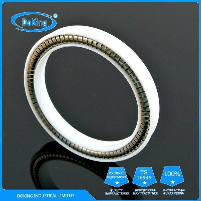 Rotary Shaft Seal Energized PTFE Seals V Type Spring Standard Size or Custom Size, Any Size PTFE Seal