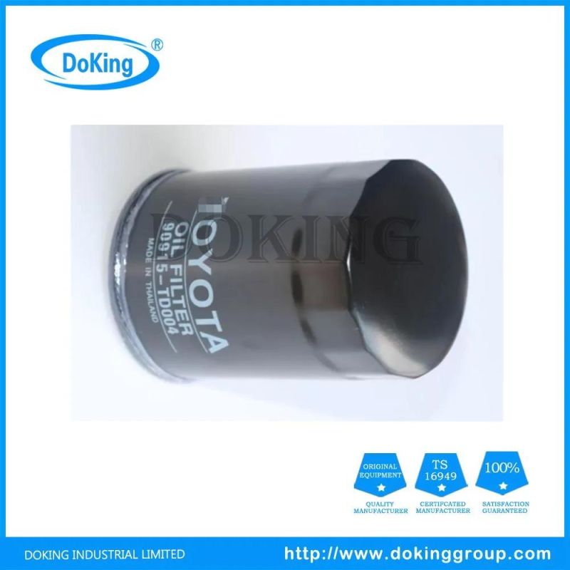 Best Price Oil Filter 90915-Td004 Toyota Auto Parts for Japan