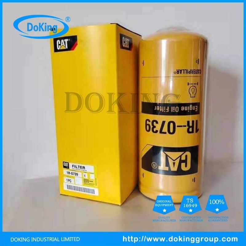 High Quality Auto Parts Oil Filter1r-0739 for Fleetguad-D/Ca-T/Jcb/Perkin/VV