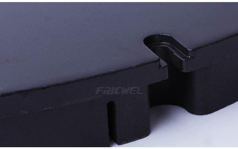 Factory Price Noiseless Semi-Metal Brake Pads with ISO9001 for Cars