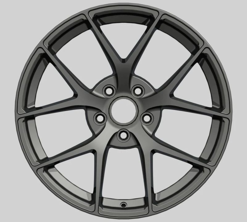 Alumilum Alloy Wheel Rims 18 Inch 5X105-120 35-45 Et Black Concave/Mesh Design Professional Manufacturer for Passenger Car Tire Wheel