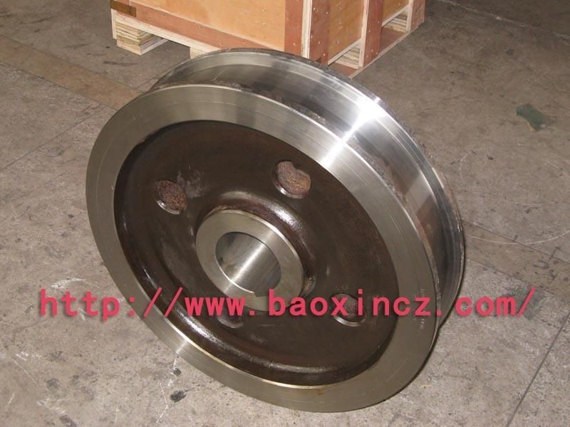 Double Flange Heavy Rail Train Wheel