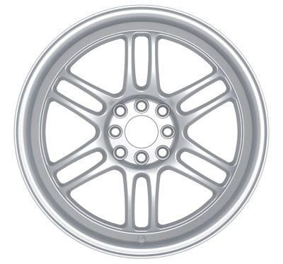 Superior Quality Sliver Alloy Car Rims Deep Dish Aluminum Alloy Wheel