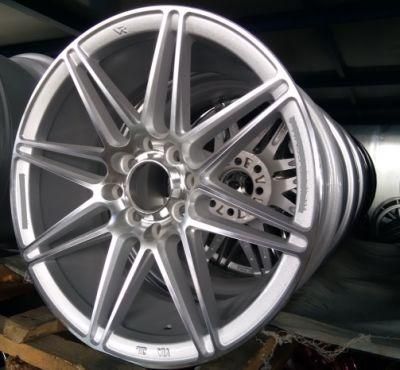 15X7 Silver Machine Lip Wheel Rim Tuner