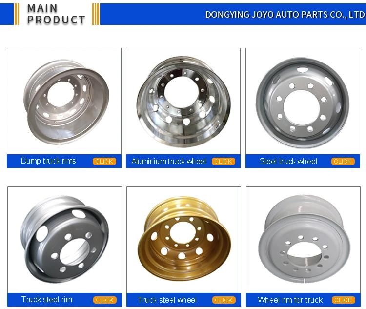 8.0-20 The Best Price Wholesale Truck and Bus Steel Wheels Rims for 11.00-20