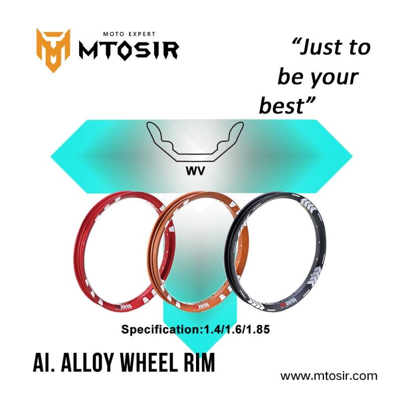 Mtosir Al. Alloy Wheel Rim Motorcycle Wm Wt U Different Sizes Motorcycle Spare Parts Al. Alloy Wheel Rim