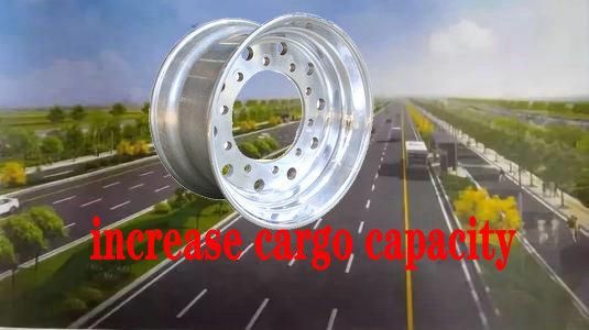 DOT /ISO/CE Light Weight Rim Forged Aluminum Wheel /Alloy Rims /Polished Wheels for Heavy Duty Trucks 22.5X8.25 22.5X7.5 22.5X9.00 22.5X11.75 22.5X13.00 22.5X14