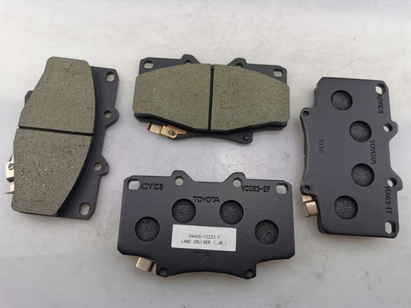 Ceramics Formula Brake Pads OEM 04465-12592/D822 for Toyota 