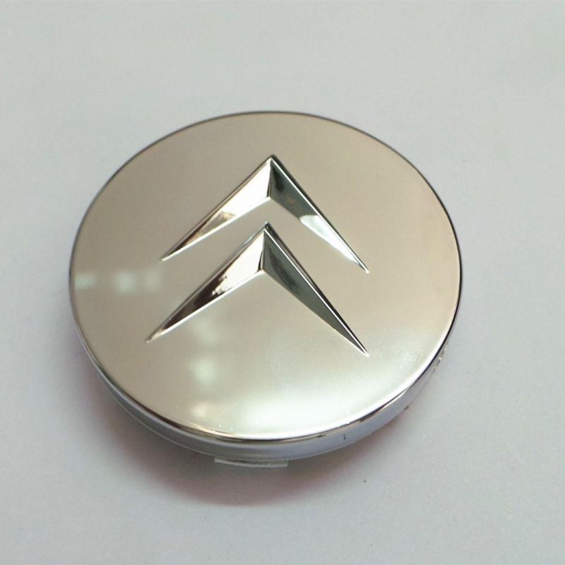 58mm custom ABS chrome car logo Citroen wheel cap