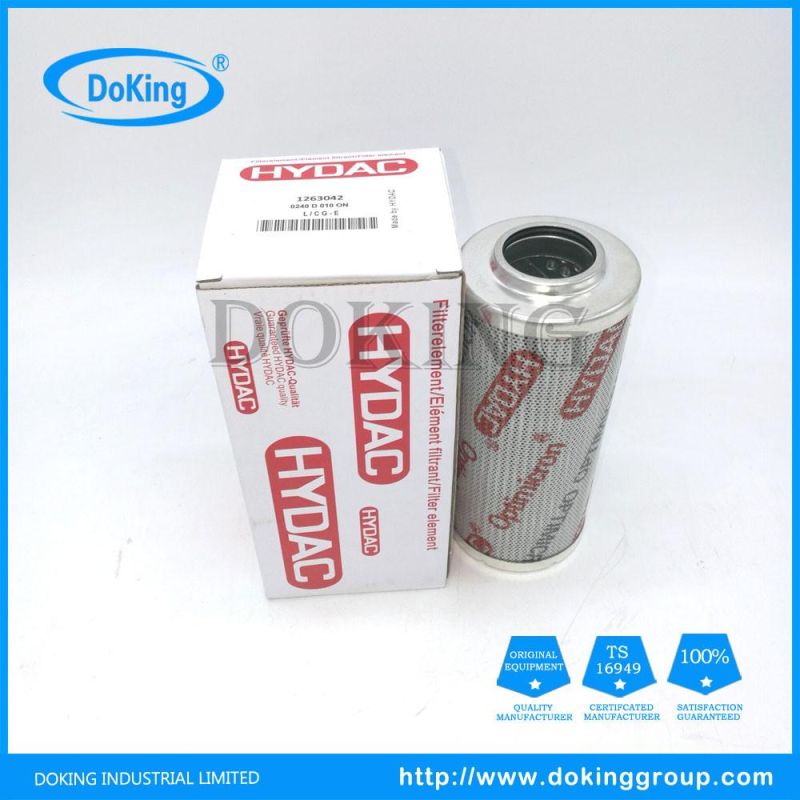 Hot Sale Auto Parts Hydraulic Oil Filter 1263042 for Fleetguad-D/Ca-T/Jcb/Perkin/Vol