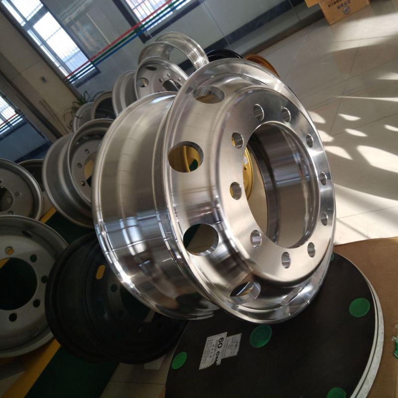 22.5*8.25China Export Hot Model, Forged Aluminum Magnesium Alloy Wheels, Suitable for Heavy Truck Passenger Cars, Can Be Customized