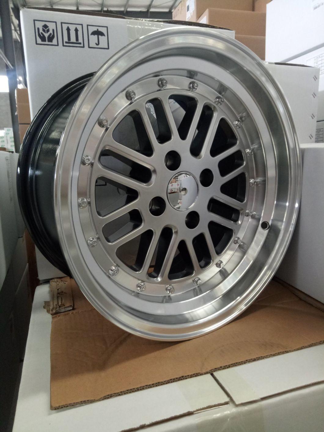 15X8.0 15X9.0 Inch Car Alloy Wheel with Et 0-10 PCD 4X100-114.3 Passenger Car Tires OEM/ODM/Customized Replica Wheels