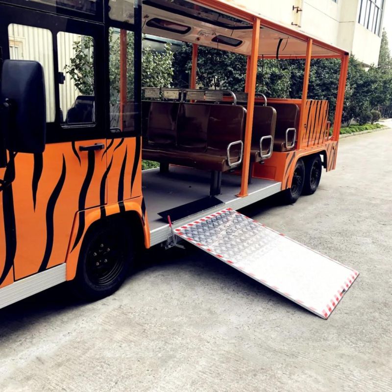 Manual Wheelchair Ramp for City Bus with Capacity 350kg to Help Wheelchair Occupant to Get on Bus