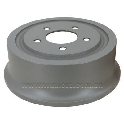 High Quality Painted/Coated Auto Spare Parts Fullcast Brake Drum with ECE R90