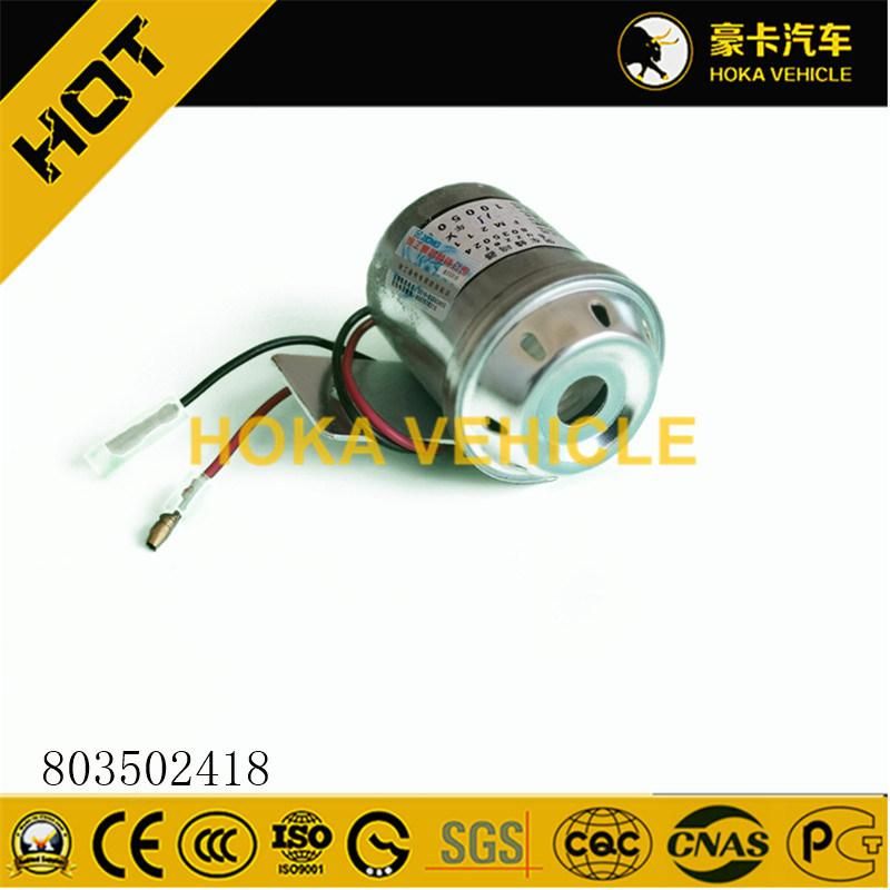 Original Construction Machine Spare Parts Buzzer 803502418 for Wheel Loader/ Grader Motor