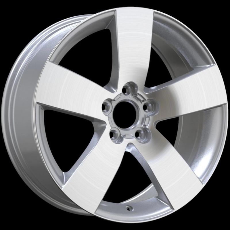 19X8.0 Silver 5spokes Wheel Rim After Market