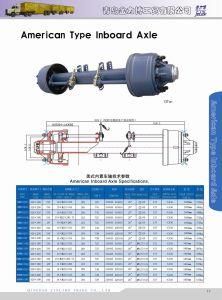 Trailer Part - American Type Inboard Axle